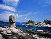 Double Rocks on Dong Island : JC Tour Lipe Island